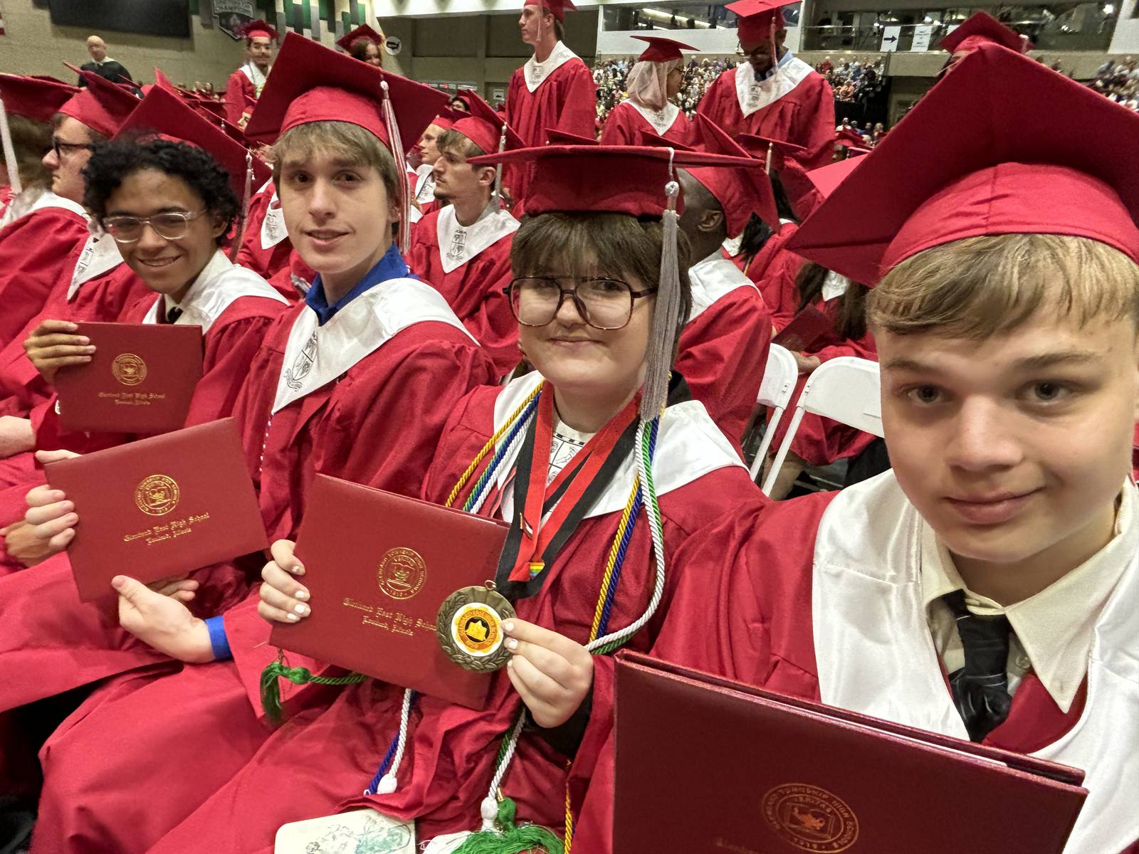Photos: Glenbard East High School Class of 2024 graduation ceremony