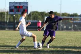 Photos: Rochelle soccer vs. La Salle-Peru