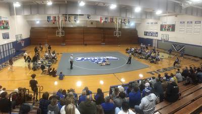 Photos: Morris at Princeton wrestling at Prouty Gym