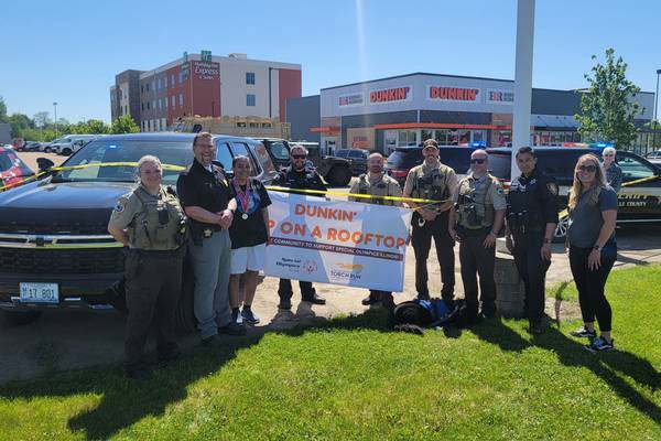 La Salle County Sheriff’s Office joins “Cop on a Rooftop” fundraiser for Special Olympics