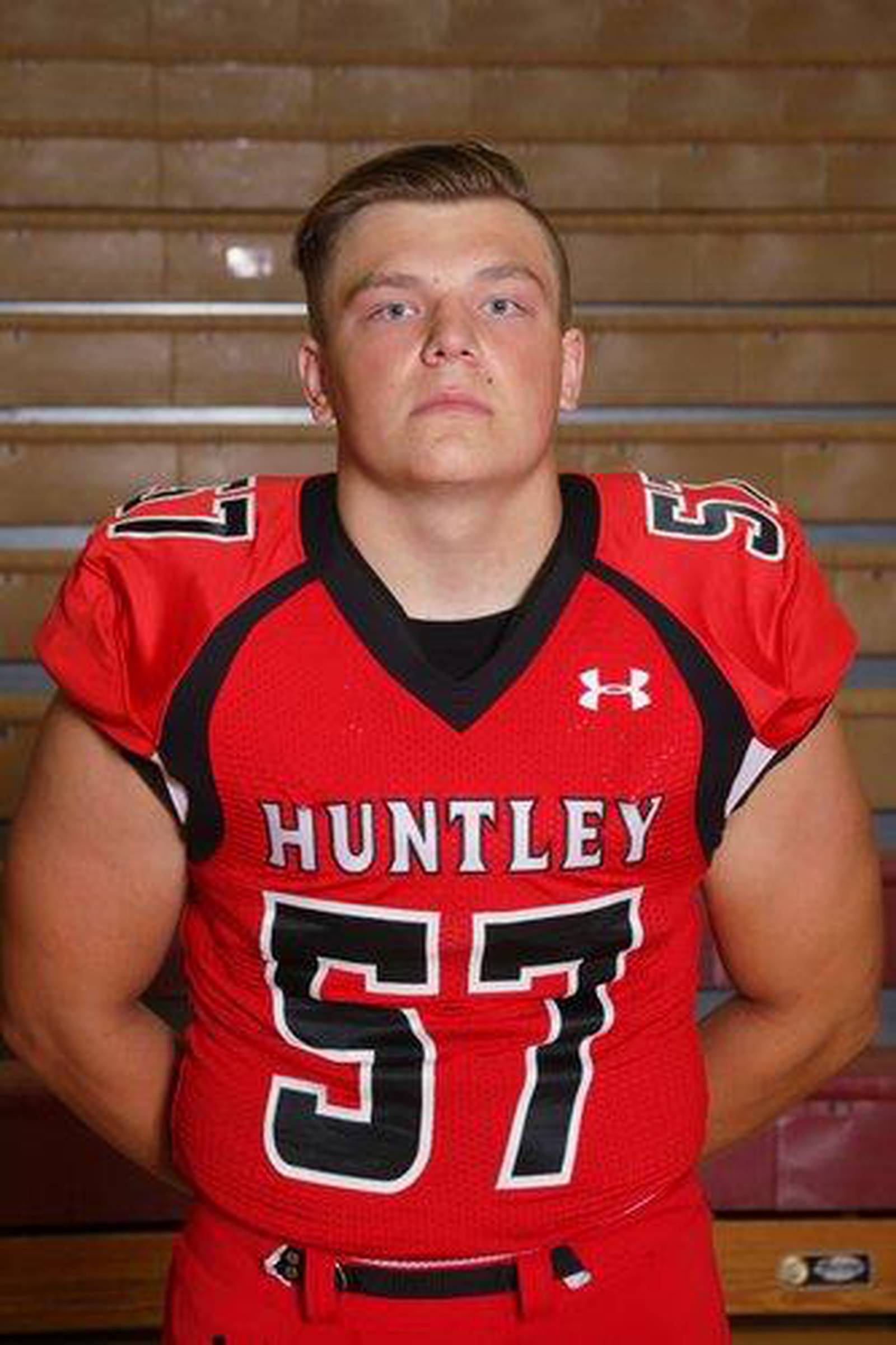 High school football Huntley's defensive strength starts up front