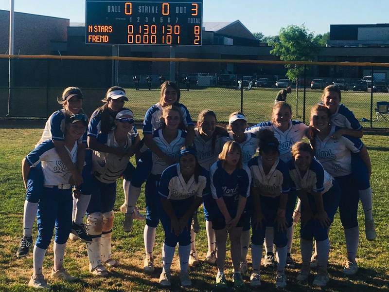 The St. Charles North softball team beat Fremd 8-2 in Thursday's sectional final.