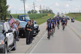 Photos: Police bike to honor fallen officers on Day 3 of Cycle Across Illinois