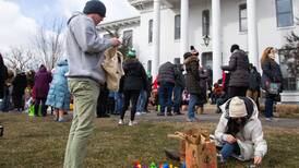 Photos: Egg hunt for adults in Elmhurst