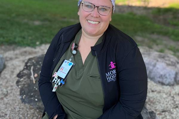 Morris Hospital names OB/GYN nurse Doubek September Fire Starter of the Month