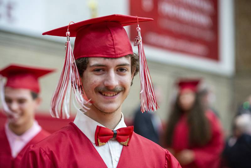 A member of the class of 2022 at Ottawa High School.