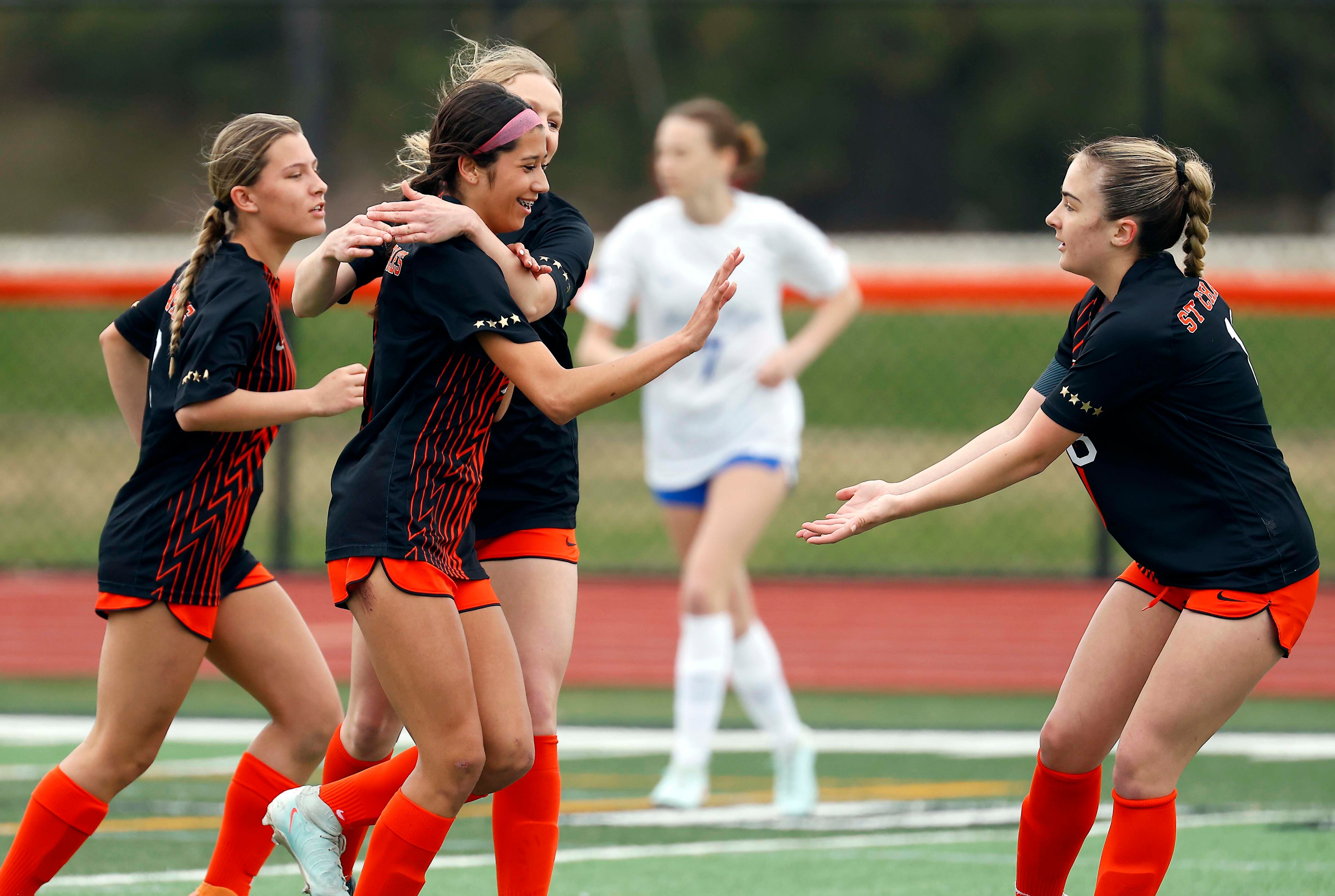 Mya Leon’s hat trick helps St. Charles East to first win over St. Charles North since 2022