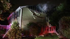 Cary house fire may have started from lightning during storms that pummeled area