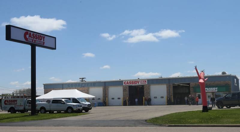 Cassidy Tire held a open house on Saturday April 26, 2025 in Peru. The new location is located at 1414 38th Street in Peru. The event had giveaways, food truck and much more.