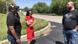 Veterans rushed out to help after crash in front of their homes