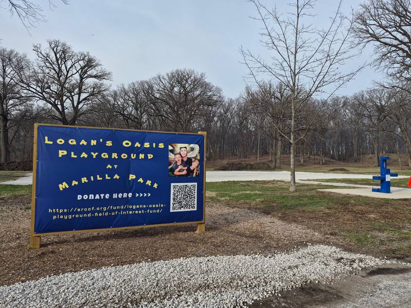 Construction begins on Logan’s Oasis Playground at Marilla Park