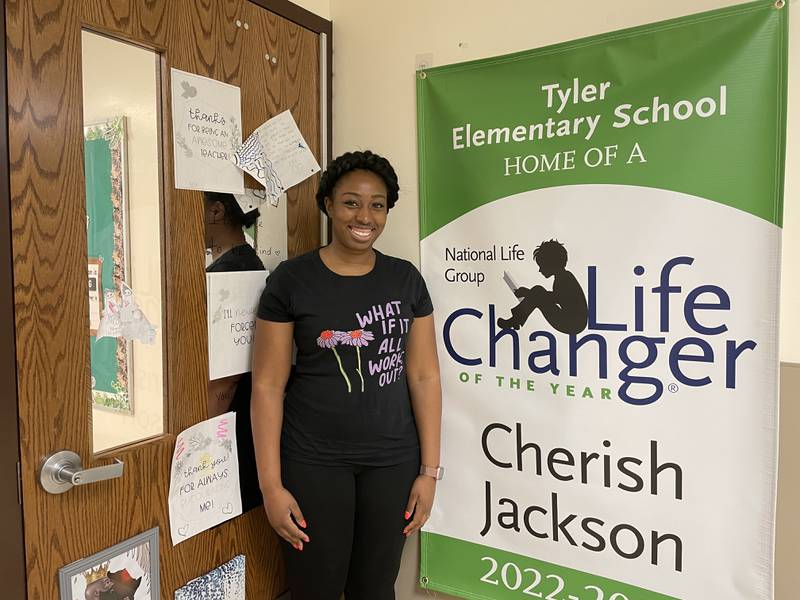 Cherish Jackson is named a recipient of the LifeChanger of the Year Award by National Life Group.