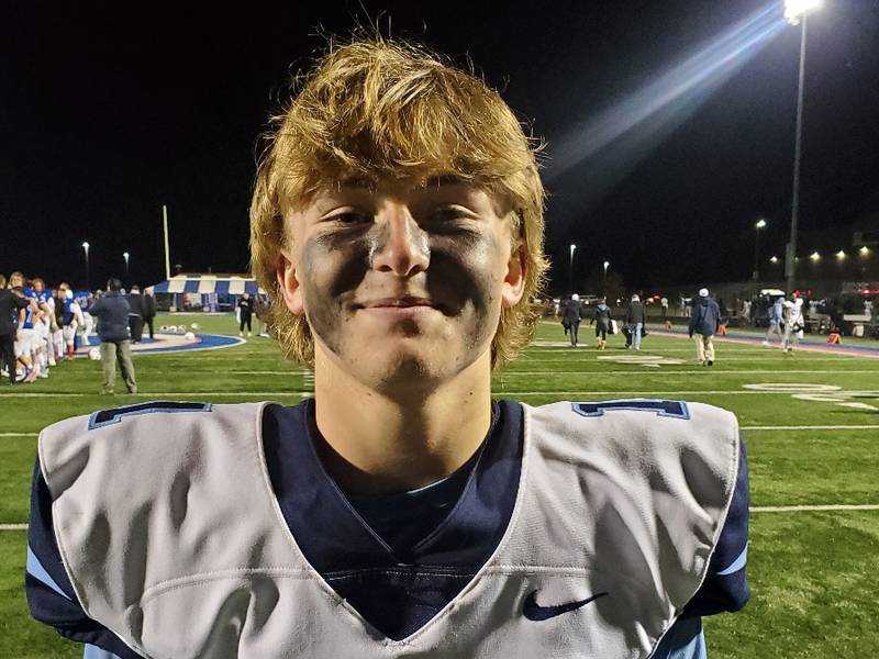 Nazareth sophomore quarterback Logan Malachuk