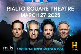 ‘Ancient Aliens Live’ to bring interactive fun to Rialto Square Theatre 