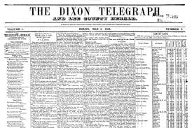 A piece of Dixon history: The birth of The Telegraph 