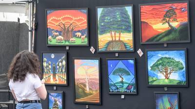 Art will be in the spotlight in downtown St. Charles this holiday weekend