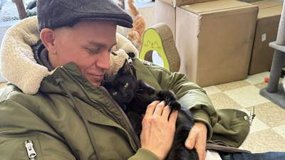 ‘Monster’ actor leaves Momence with 2 adopted kittens