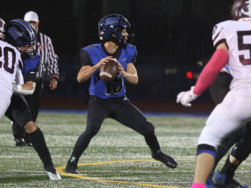 Lincoln-Way East QB Braden Tischer determined to eliminate the doubters