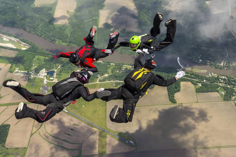 Photo provided by Skydive Chicago