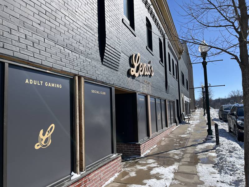 A new restaurant and bar, Lena's Social Club, at 104 S. Peoria Ave. in Dixon, was expected to open in late February, but the owners announced it is temporarily closed in a Facebook post on Wednesday. The storefront is pictured Thursday, Feb. 13, 2025.