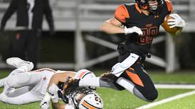 Photos: Edwardsville beats St. Charles East, 44-17