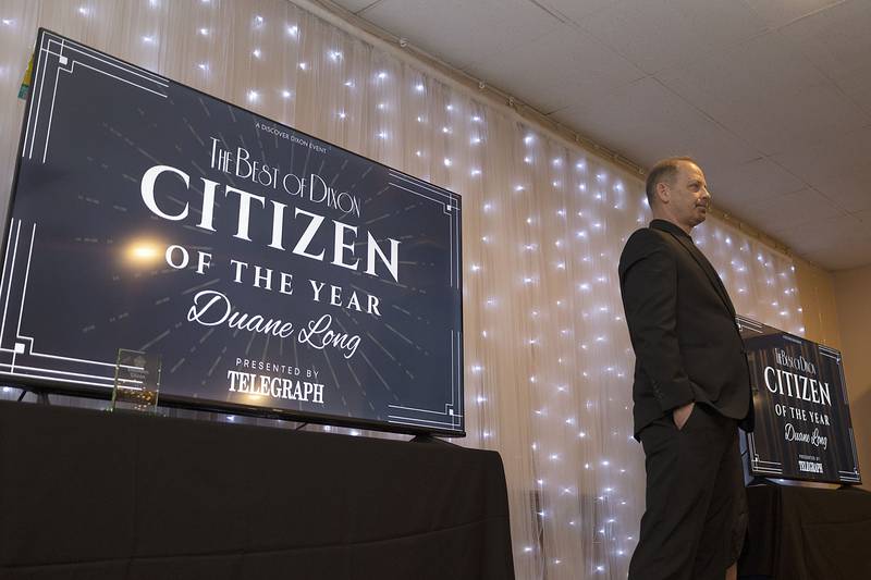 Dixon Park District director Duane Long was named Dixon Citizen of the Year Friday, May 5, 2023.