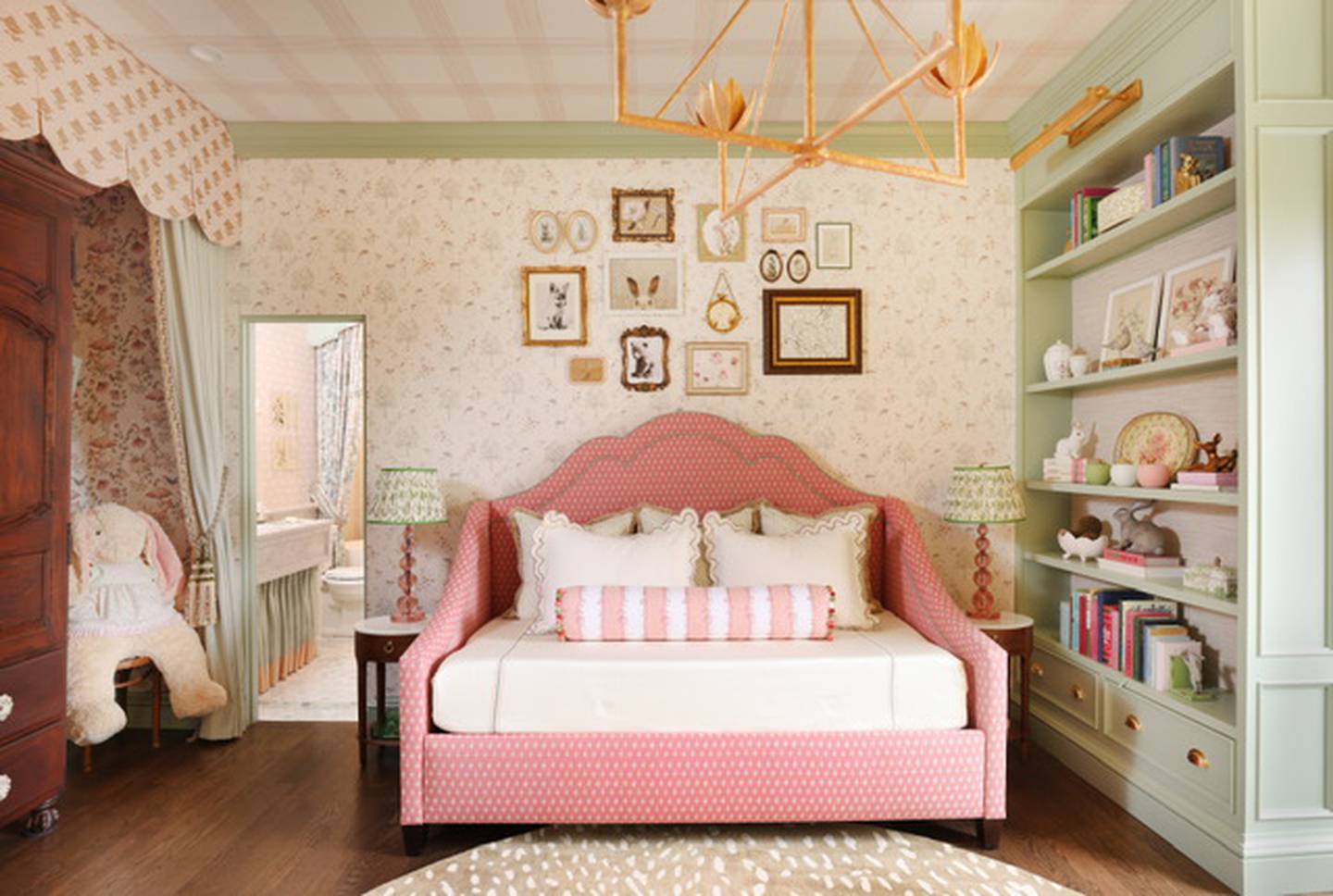 The interior of the room redesigned by Theresa Hansen Interiors.