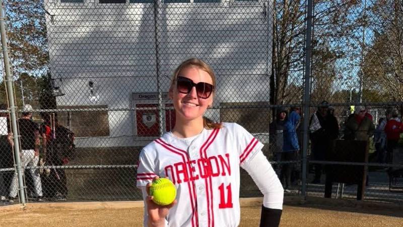 Oregon’s Izzy Berg gets 100th strikeout: Monday’s Sauk Valley Roundup