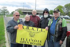 Members of the Open Roads Chapter  ABATE Illinois attend Freedom and Awareness Rally