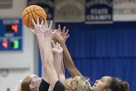 Photos: Newman girls take on Erie-Prophetstown