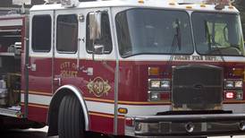 Joliet firefighters battle fire at Amazon warehouse