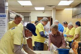 Yorkville Knights of Columbus earns honors as it preps for annual Thanksgiving luncheon for seniors