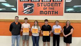 Byron High School names May students of the month