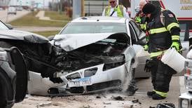 Photos: DeKalb crash leaves two injured