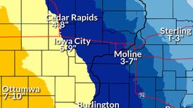 Western Sauk Valley could get 2 inches of snow, revised forecast says