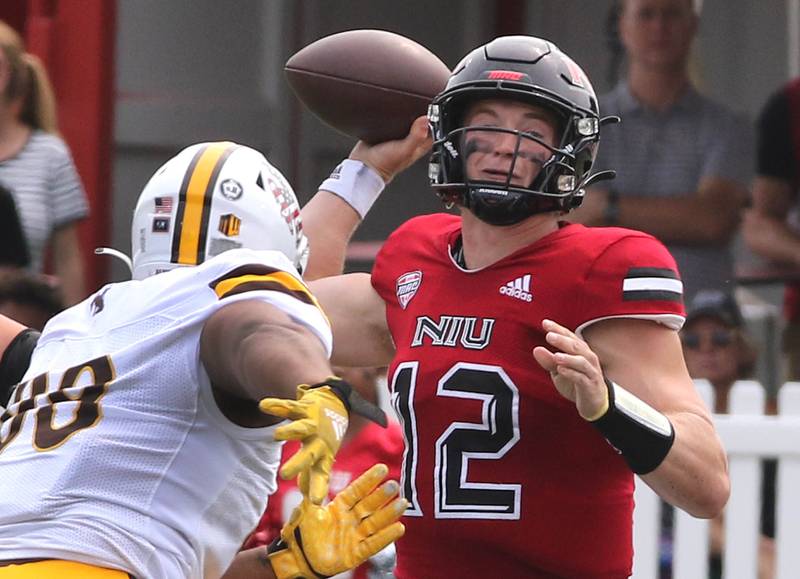 Northern Illinois quarterback Rocky Lombardi