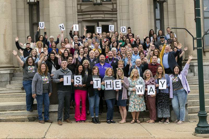 Lee County United Way members celebrate the end of the 2024-25 campaign with a luncheon and awards ceremony Thursday, May 1, 2025, in Dixon.
