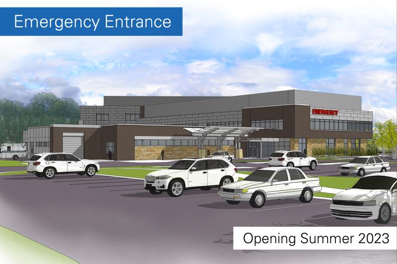 Mercyhealth released renderings following the groundbreaking Wednesday, June 16, 2021, on the new Mercyhealth hospital in Crystal Lake.