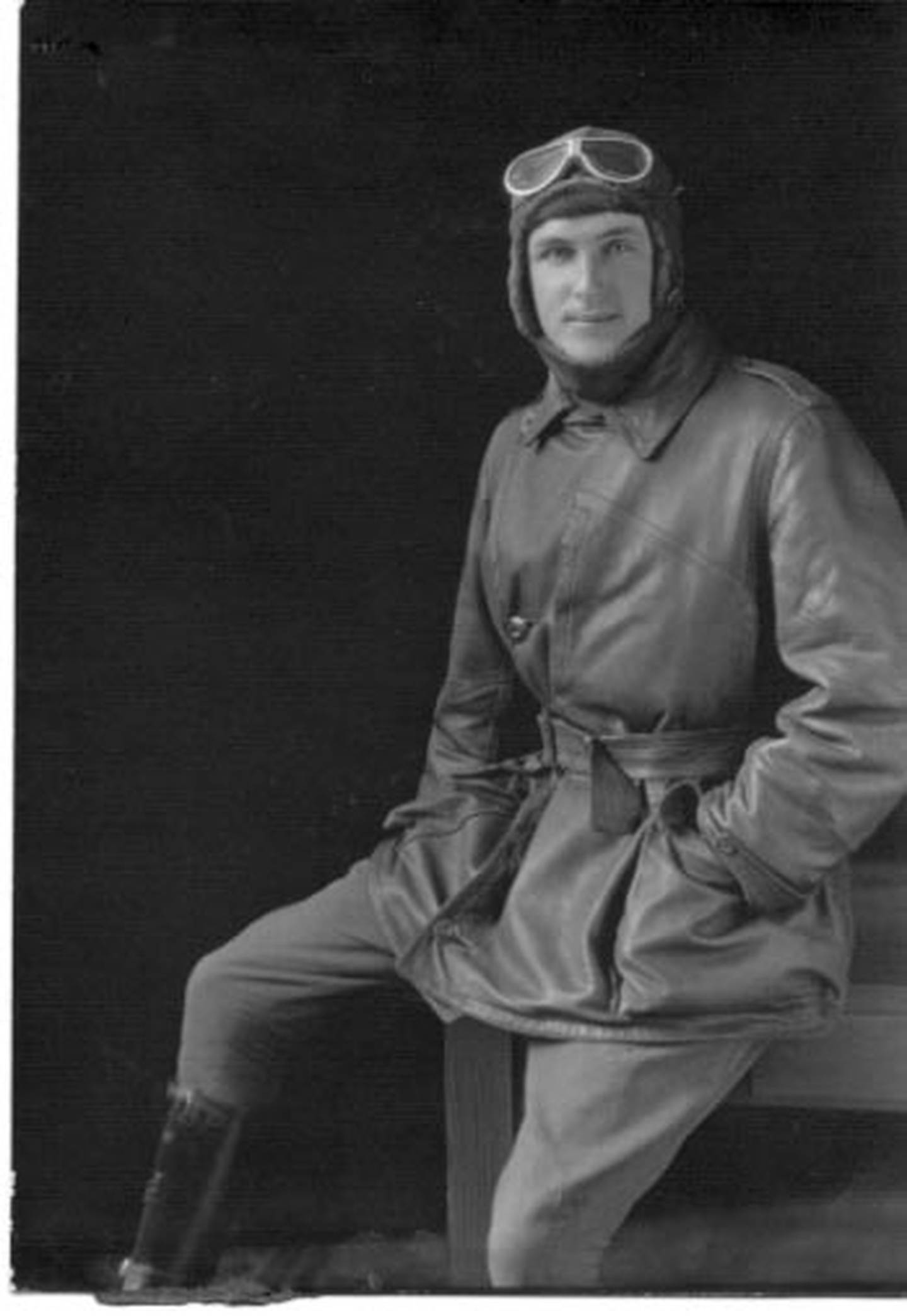 Louis A. Sears of Plano was an aviator in the U.S. Army Air Service during the First World War. (Photo courtesy of Anne Sears)