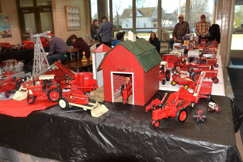 This display of farm toys greeted visitors to the Polo Toy Show held in the gym at the Polo High School on Saturday, March 2, 2024.