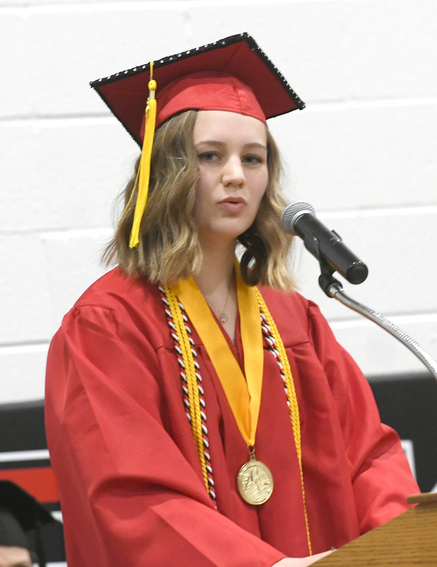 Salutatorian Julia Wells