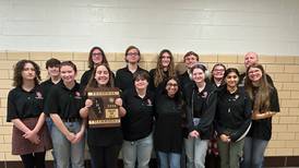 BBCHS Scholastic Bowl team celebrates regional victory