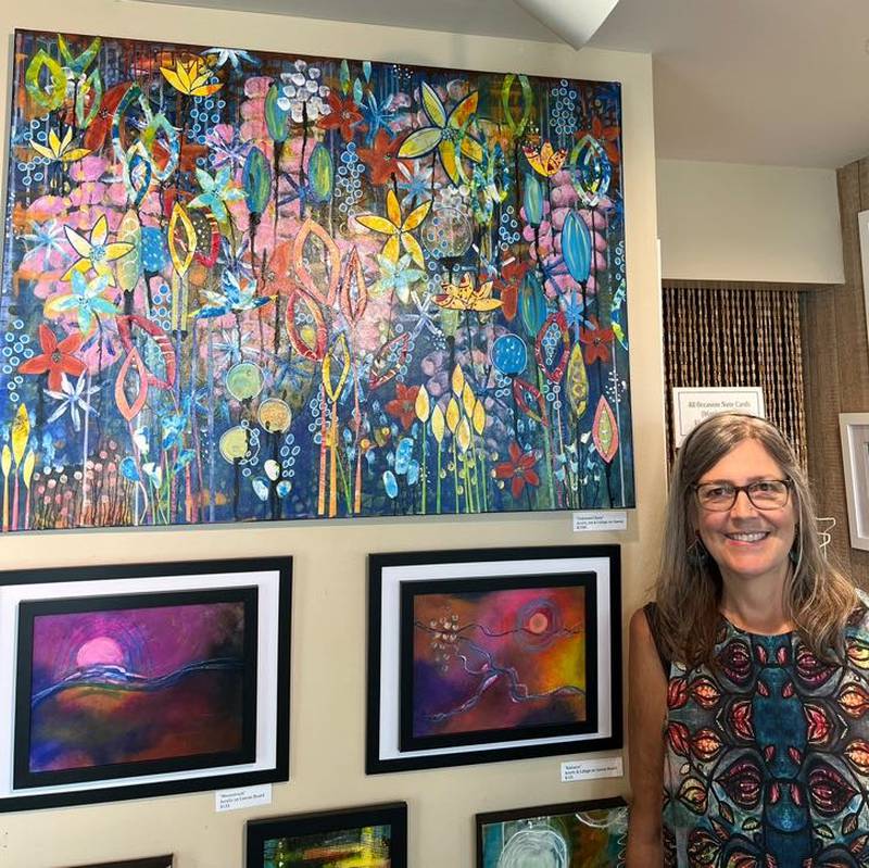 Patty Donahue, of Studio Patty D, 1031 E. State St., is one of the eight artists featured in Artists Sunday Road Rally in Geneva from 11 a.m. to 4 p.m, Sunday, Nov. 30.