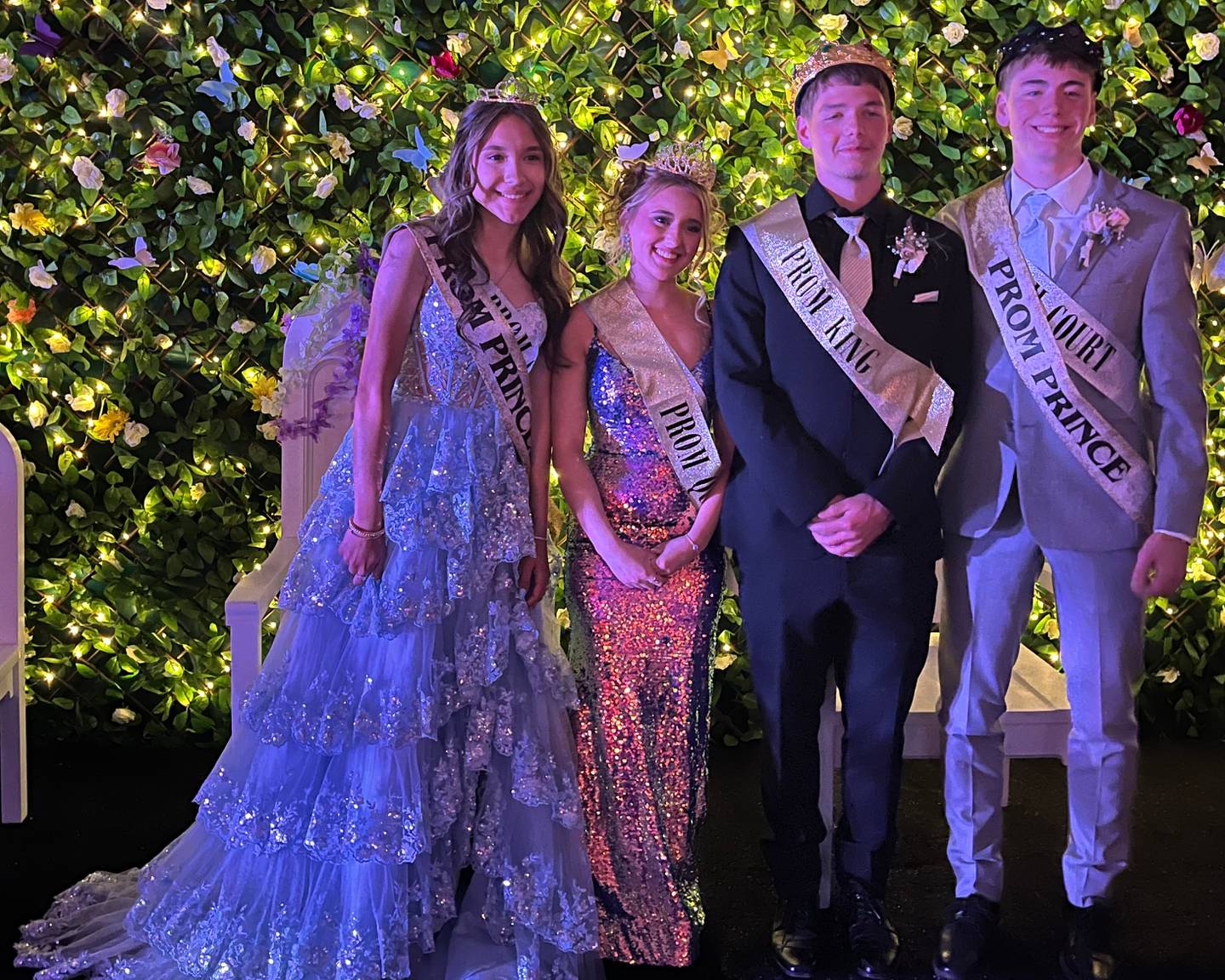 Streator High School prom royalty