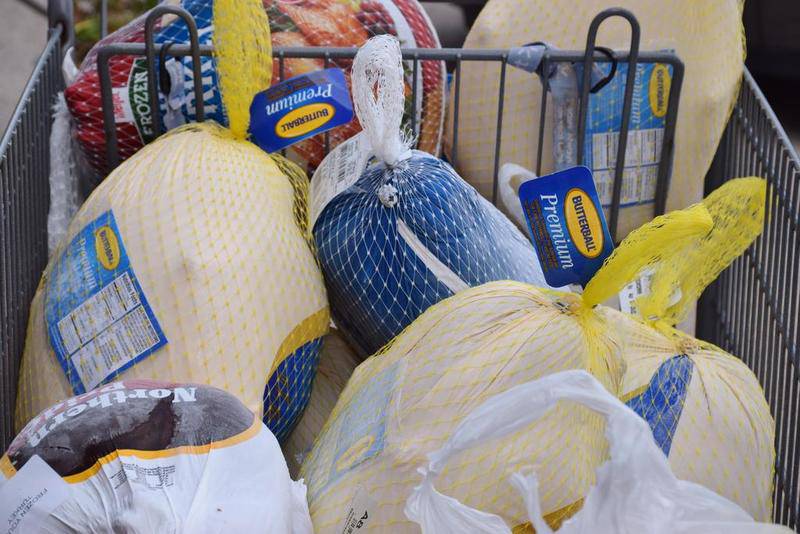 A record-breaking $13,064 and 373 turkeys were donated by the community during Let's Talk Turkey on Friday, Nov. 20, 2020. Let's Talk Turkey is radio station WLBK’s annual Thanksgiving meal drive to benefit the DeKalb Salvation Army food pantry.