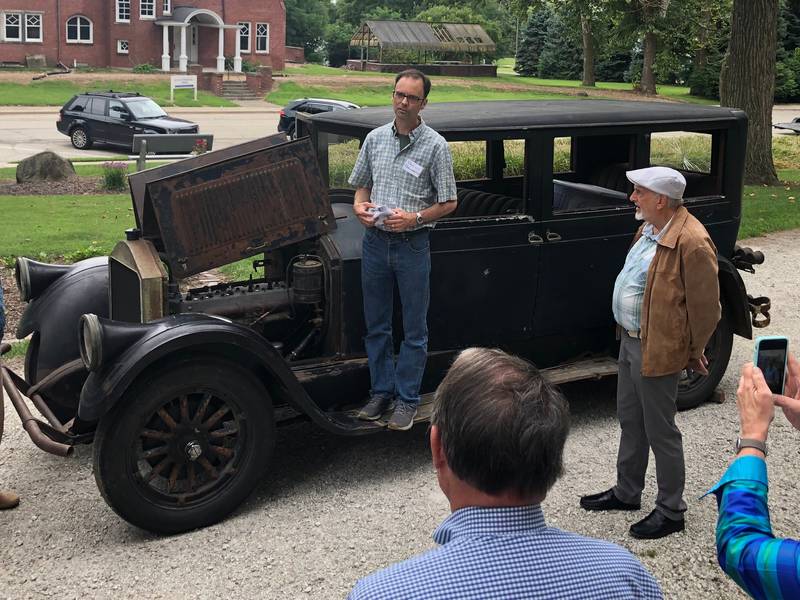 A 1926 Pierce-Arrow is returned to the Carus family