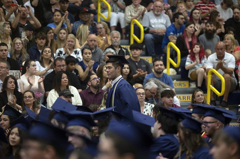 Class of 2024 graduating senior Diego Zaragoza was awarded Friday, May 24, 2024 with two department awards, Foreign Language and Social Studies, during the commencement ceremony.