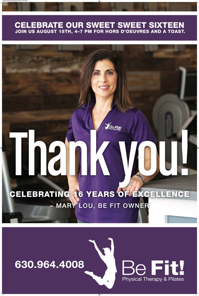 Be Fit Physical Therapy & Pilates - Be Fit Physical Therapy & Pilates: Celebrating our Sweet Sixteen