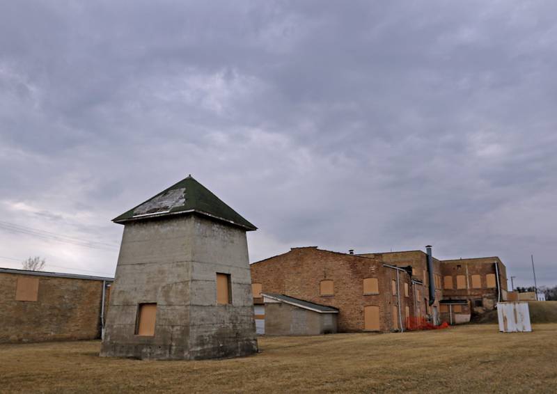 The former Catty Corp. building at 11117 Church St in Huntley is photographed on Friday, March 17, 2022. Huntley is working on plans to turn the vacant building into an apartment building.