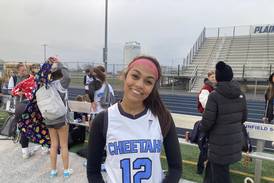 Plainfield girls lacrosse falls to Sandburg 20-6, but Cheetahs staying positive